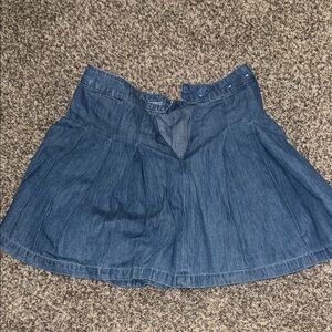 Denim Mini Skirt